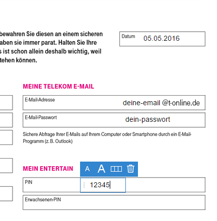 Gelöst: Telekom Ausweis | Telekom hilft Community