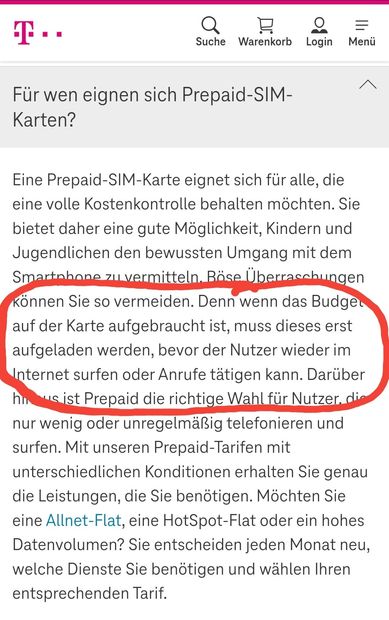 Gelöst: Prepaid Aufladung und Kosten | Telekom hilft Community