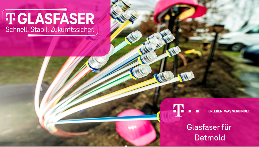 Glasfaser Für Detmold | Telekom Hilft Community