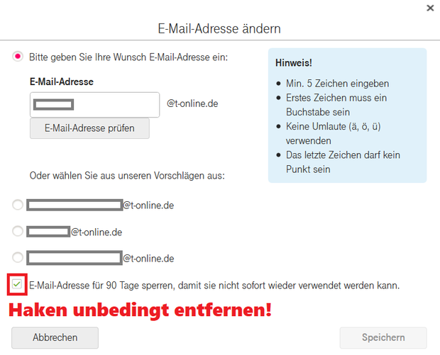 Bestehendes E-Mail-Postfach Auf Ein Freemail-Postf... | Telekom Hilft ...