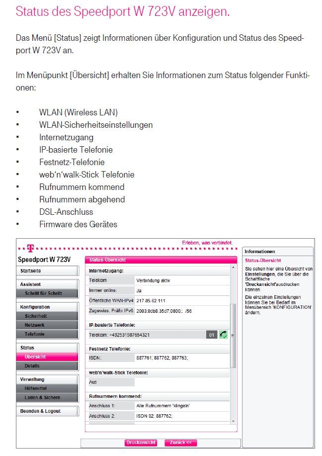 Gelöst: download-geschwindigkeit des routers | Telekom hilft Community