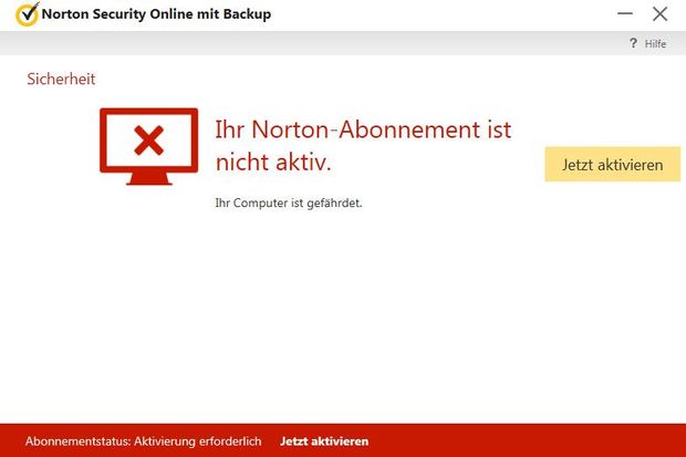 Norton Security Online mit Backup - Abonnement nicht aktiv - PC gefährdet !.jpg